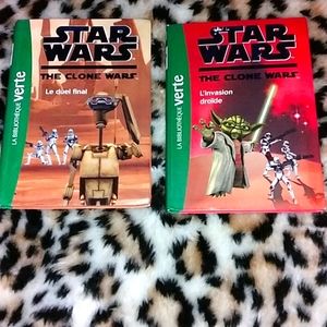 📚Star Wars Clone Wars Books In Spanish